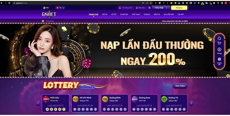 Dịch vụ chăm sóc khách hàng của Gnbet chuyên nghiệp