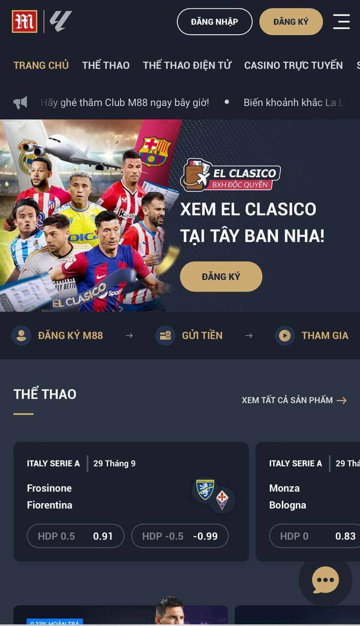 M88 - Trang web cá cược bóng đá hợp pháp tại nhiều nước trên thế giới