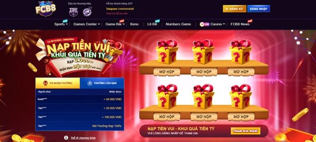 Fcb8 có tài chính vững mạnh nên luôn có nhiều chương trình khuyến mãi