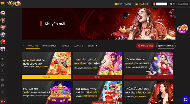 Cá cược thả ga và đẳng cấp với VX88