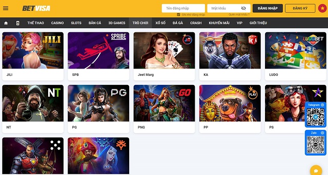 Tận hưởng kho game chất lượng và đặc sắc tại nhà cái