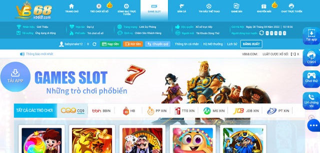 VB68 - Sân chơi trực tuyến được yêu thích 2024
