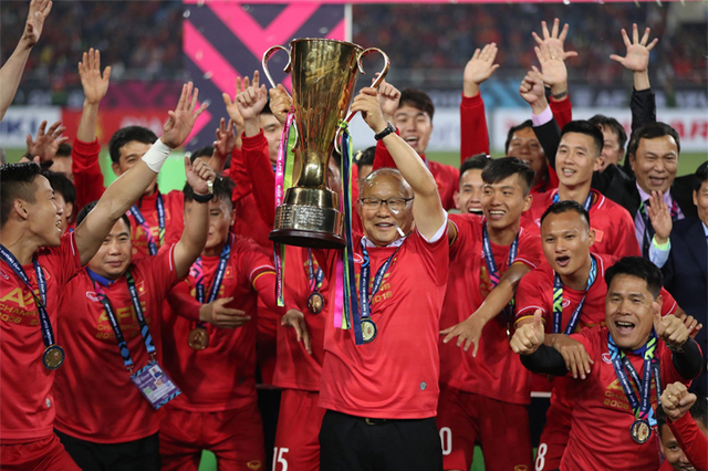 Park Hang-seo đã giúp bóng đá Việt Nam chinh phục chức Vô địch AFF Cup 2018
