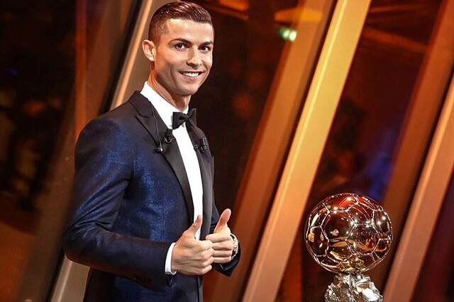Ronaldo đã được xướng tên tại Ballon d'Or 2017 Ronaldo đã được xướng tên tại Ballon d'Or 2017