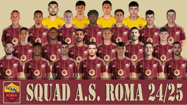 AS Roma cầu thủ - Danh sách đội hình ra sân trong mùa giải 2024-2025