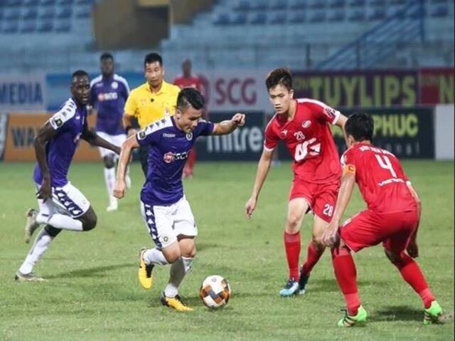Trong hệ thống giải đấu chuyên nghiệp của nước ta V-League là hạng đấu cao nhất