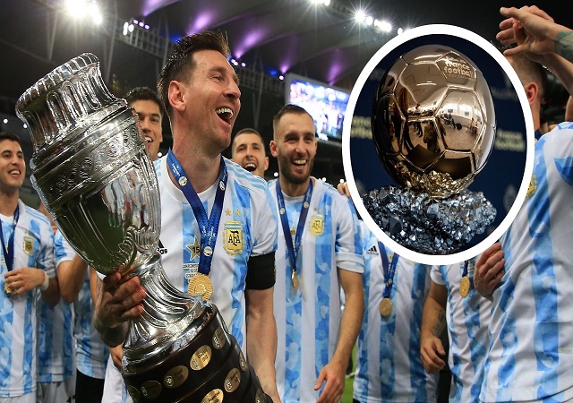 Messi thi đấu thành công trong năm 2021
