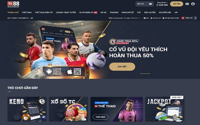 M88 - trang cá độ số 1 châu Á