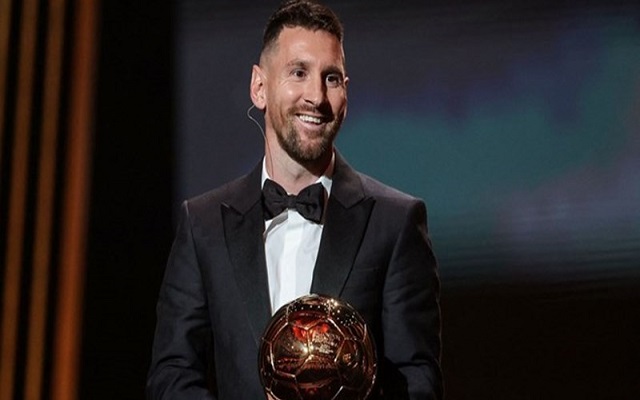 Quả bóng vàng thế giới 2023 thuộc về Messi