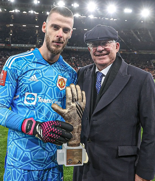 Giải thưởng thuộc về David De Gea