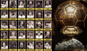 Khám phá ngay cầu thủ đã nhận được giải thưởng quả bóng vàng từ năm 2000 đến nay