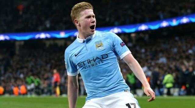 Kevin de Bruyne của câu lạc bộ Manchester City/ Bỉ